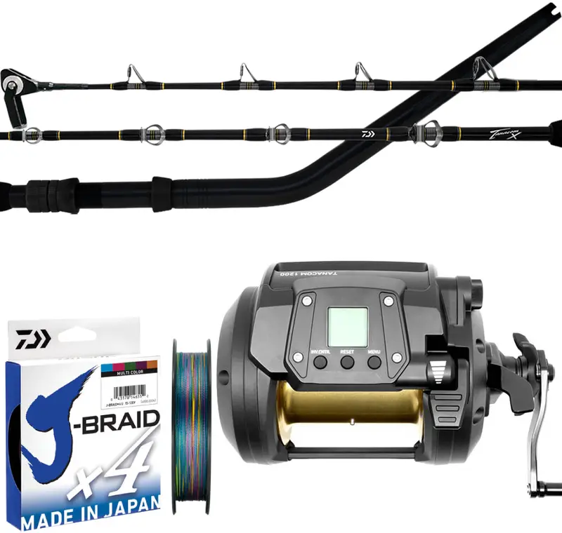 Daiwa 23 Tanacom 800 Electric Combo – Pre-Spooled With Line 1