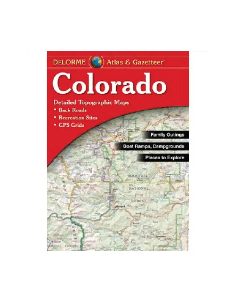 Delorme Colorado Atlas & Gazetteer – Updated Edition 1