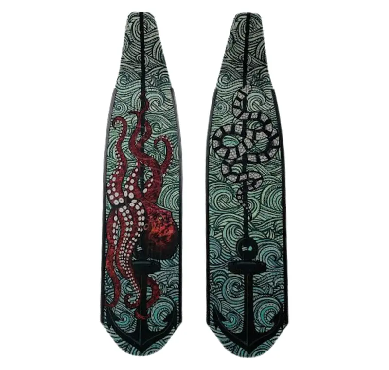 Diver Carbon Octopus Anchor Fin Blades – Lightweight Propulsion 1