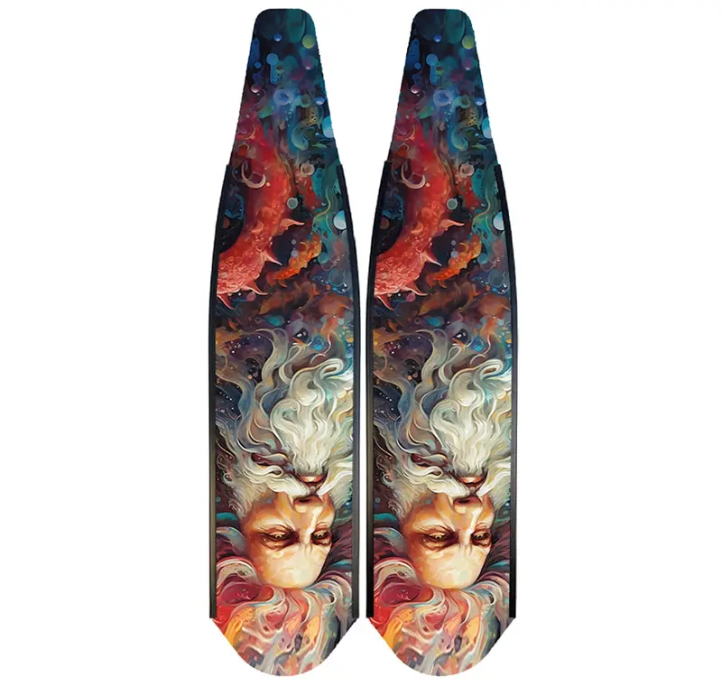Diver Carbon V2 Poseidon Medium Fin Blades – Balanced Power & Control 1