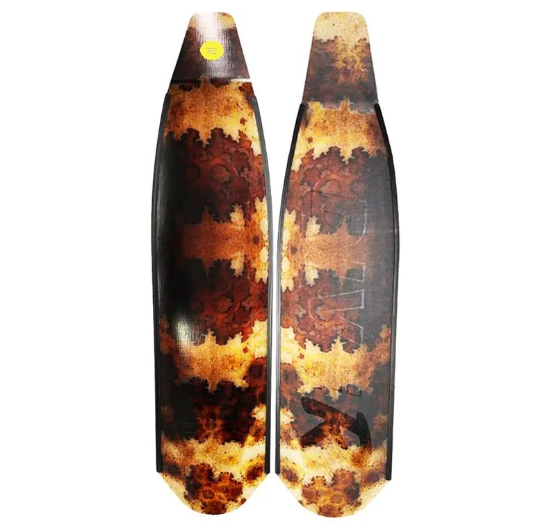 Diver Innegra V2 Carbon Spearfins – Wobbegong Pattern 1