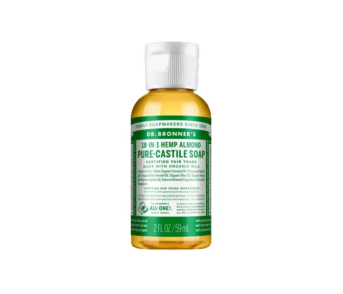 Dr. Bronner’S Pure Castile Liquid Soap – 2 Oz Organic Formula 1