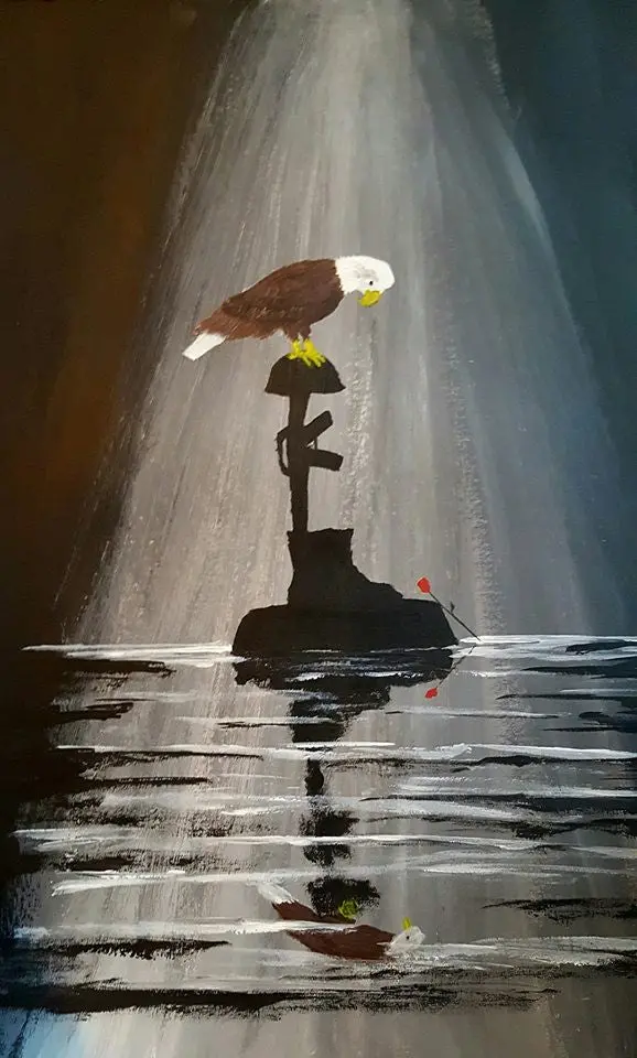Eagle Honor – Open Edition Giclée Print #138 1