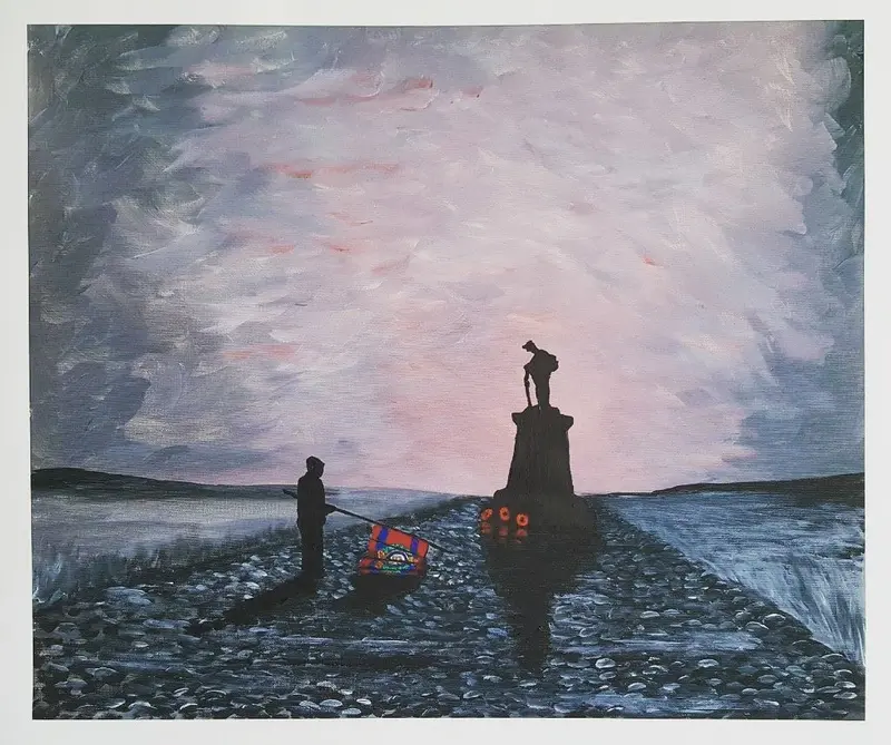 Embellished Limited Edition Giclée 'Remembering The Royal Engineers' – #327E 1