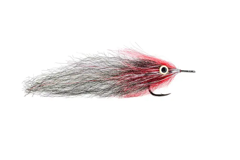 Enrico Puglisi Tarpon Streamer Fly – Red & Black, 3-Pack 1