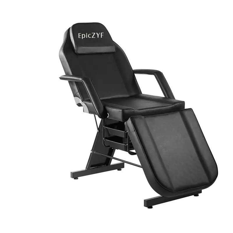 Epiczyf Hydraulic Facial Chair – Tattoo & Aesthetic Bed With Height-Adjustable Stool 1