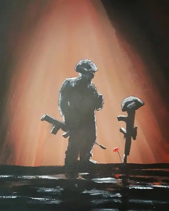 Fallen Friend Limited Edition Giclée Print – Tribute Artwork In Premium Print Format 1