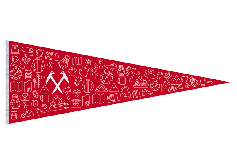 Feral ‘Feral Tools’ Pennant – Utility-Inspired Flag 1