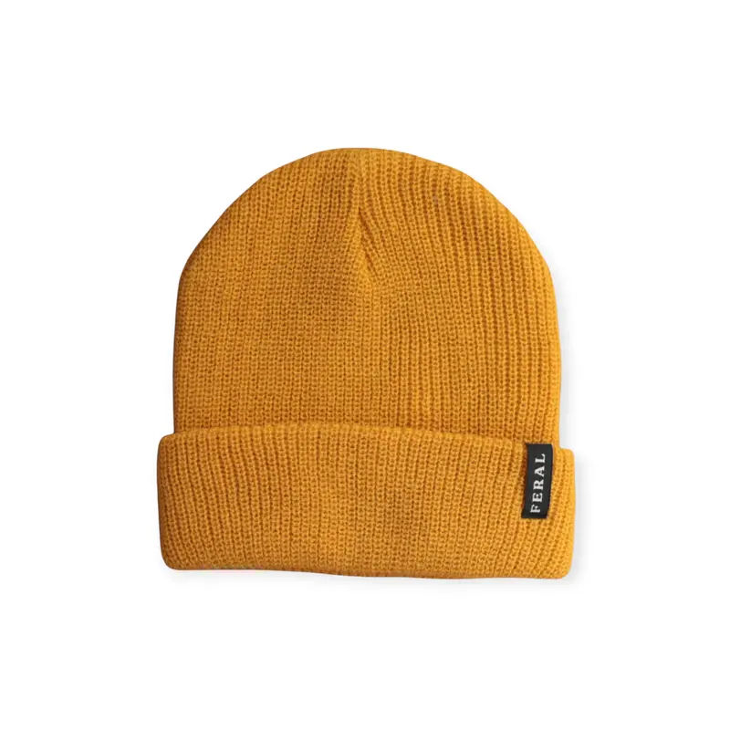 Feral Starboard Knit Beanie – Hand-Knit Wool Blend, Unisex Fit 2