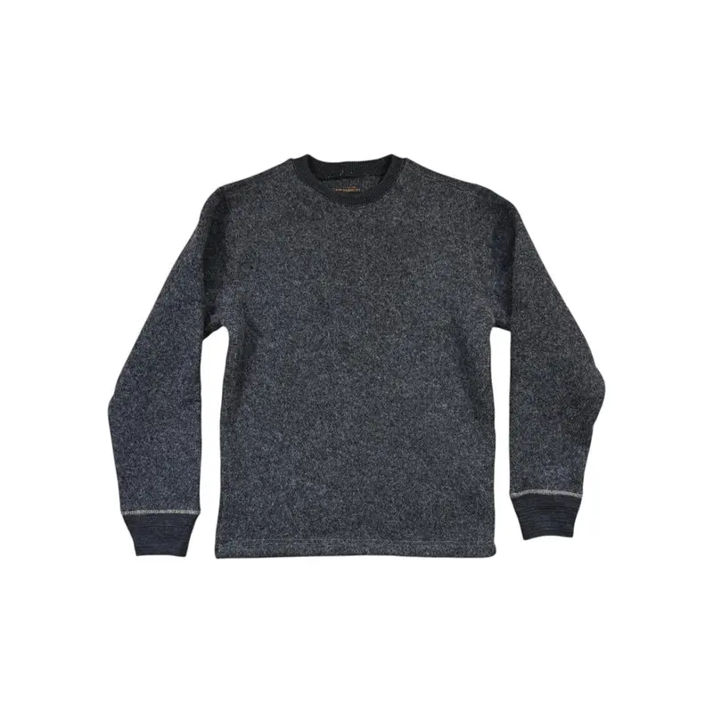 Filson Keyport Men'S Wool Sweater – Heather Grey, Size S (Vintage-Inspired, Used) 1