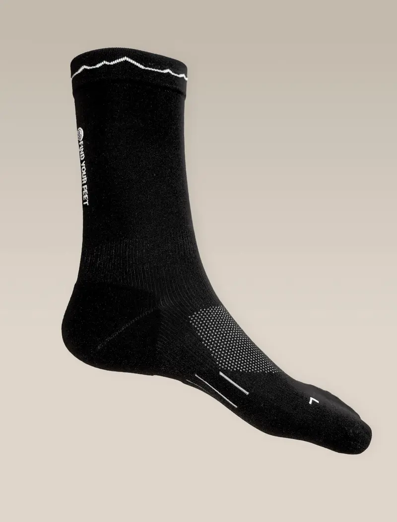 Find Your Feet Crew Trail Running Socks – Unisex Fit 1