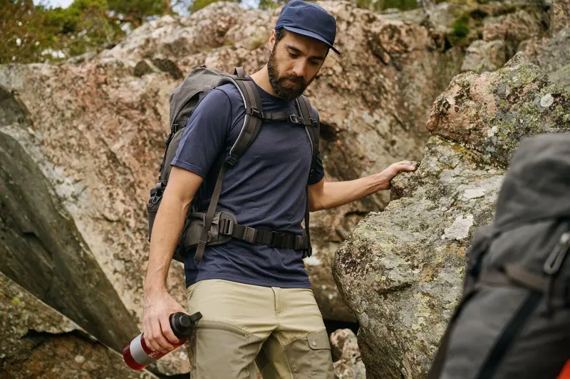 Fjällräven Abisko Wool Short-Sleeve T-Shirt For Men 1