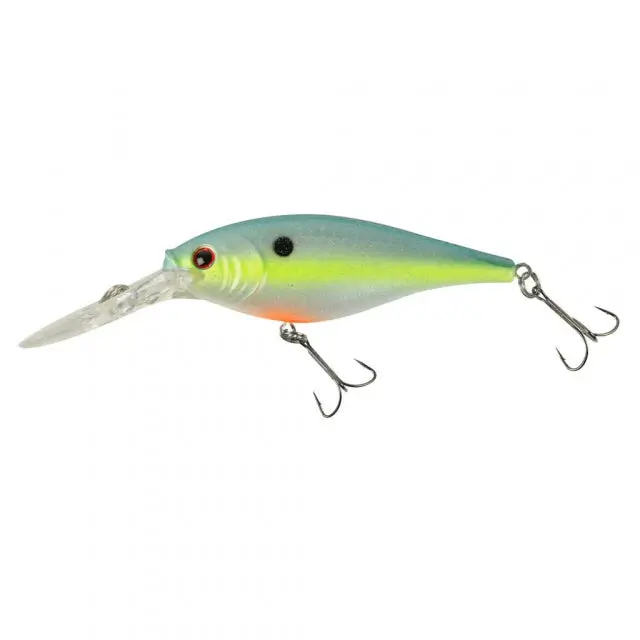 Flicker Shad Crankbait – 5/16-Ounce, 2.75-Inch (7-Centimeter), Six-Pack, Red Crawfish Color, Model Ffsh7M-Rcs 1