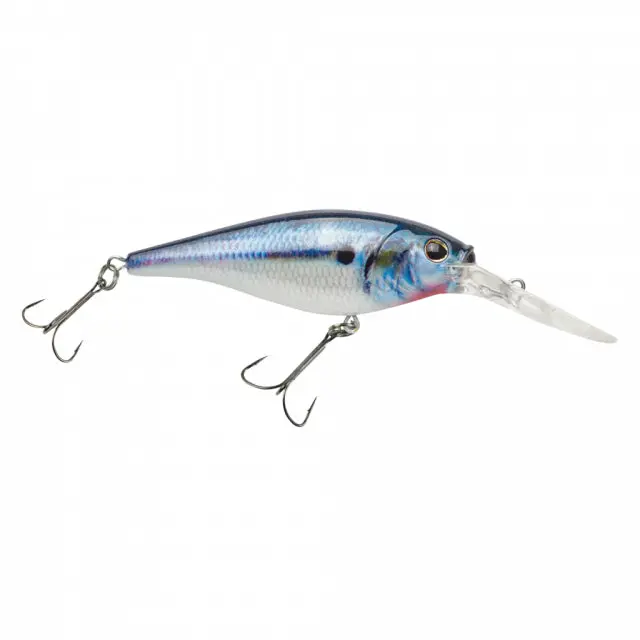 Flicker Shad Hard Bait – 5/16 Oz, 2.75 Inches (7 Cm), 6-Pack, Dives 11–13 Feet (3.4–4.0 M) 1