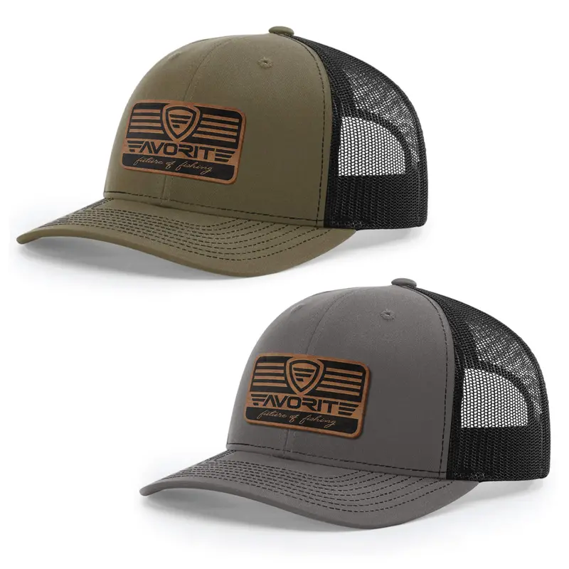 Franchise Embroidered Leather Patch Hat 1