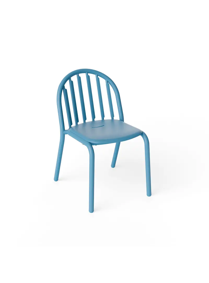 Fred'S Wave Blue Side Chair 1