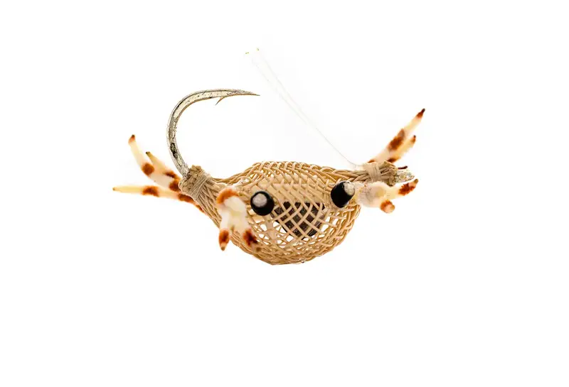 Fulling Mill Alphonse Crab Pattern – Tan, 3-Pack 1
