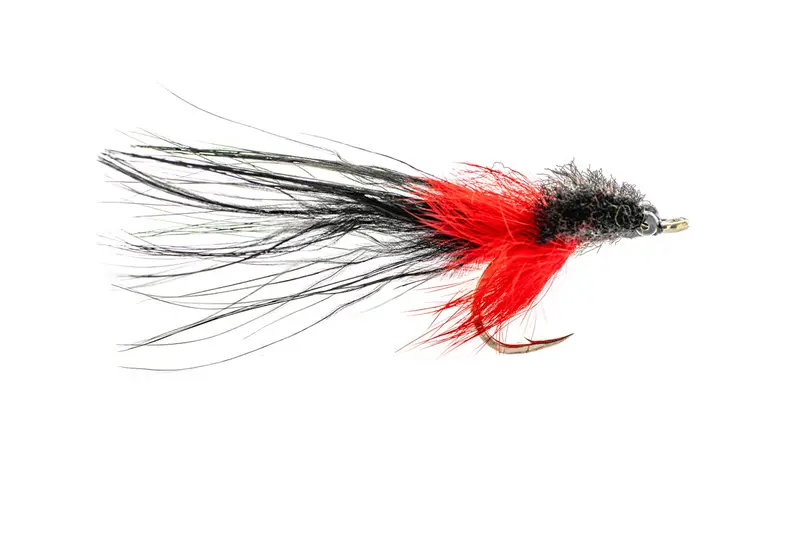 Fulling Mill Millhouse Tarpon Toad – Black Death Pattern, 3-Pack 1