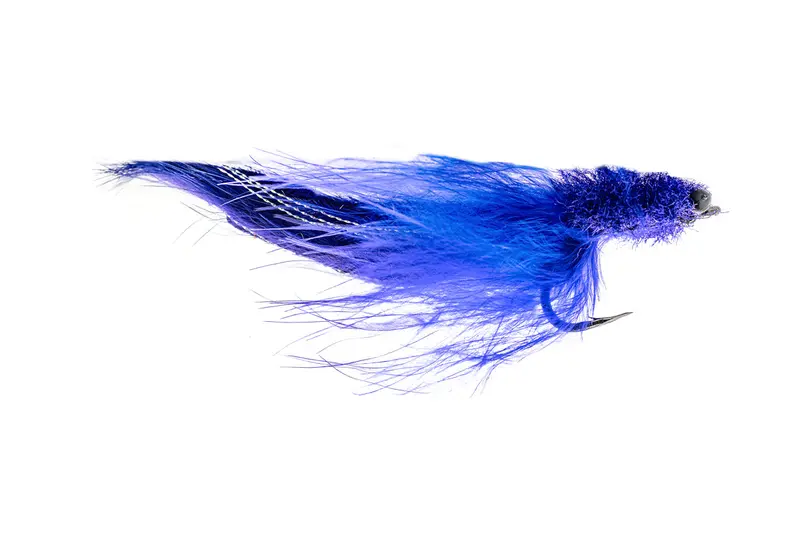 Fulling Mill Tarpon Toad Fly – Vibrant Purple Shade, 3-Pack 1