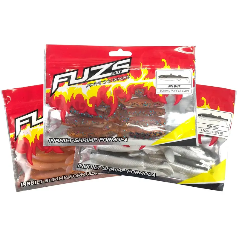 Fuze Flathead Targeted Soft Plastic Lures 1