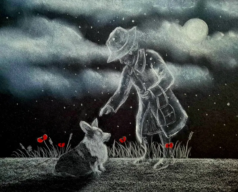 Giclée Print 'Miss You Too, Ma'Am' – Open Edition 495 1