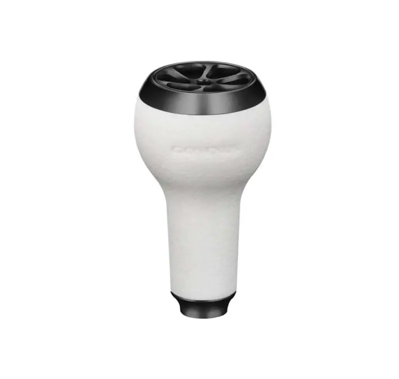 Gomexus Tpe Touch Series Reel Knob – 27Mm, White/Silver 1