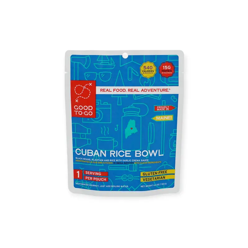Good To-Go Cuban Rice Bowl – Savory, Protein-Rich Dehydrated Meal 1