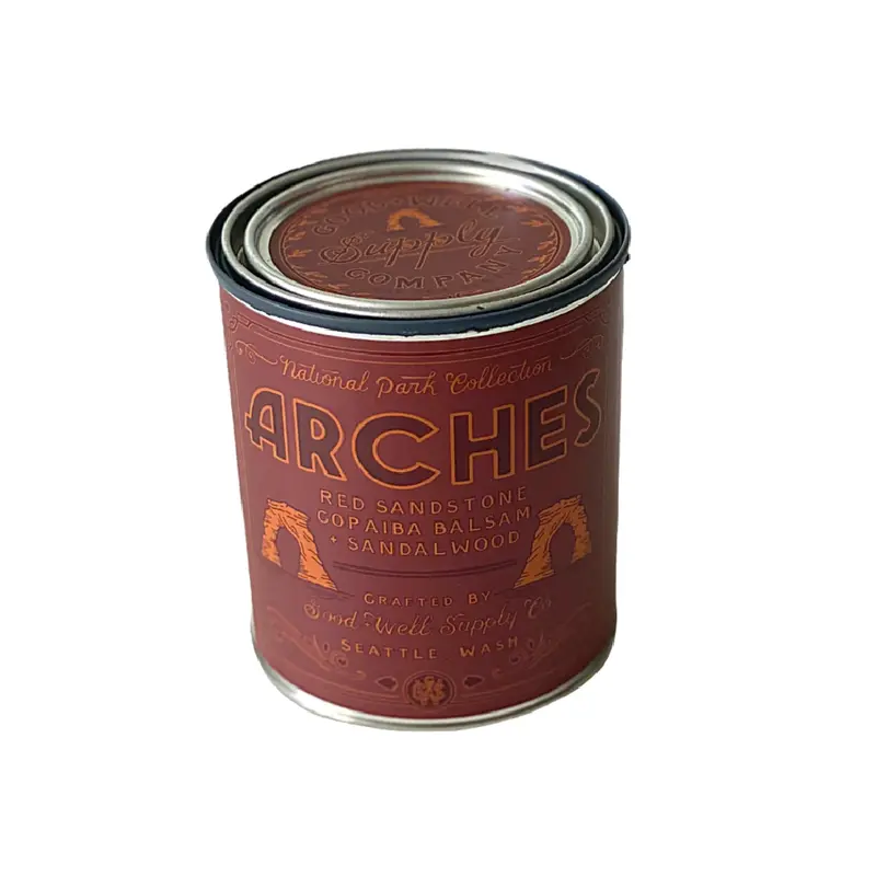 Good & Well Supply Co. Arches National Park Inspired Candle – 8 Oz Container 1