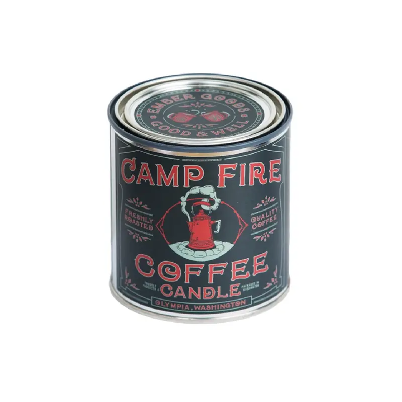 Good & Well Supply Co. Campfire Coffee Fragrance Candle – 8 Oz Jar 1