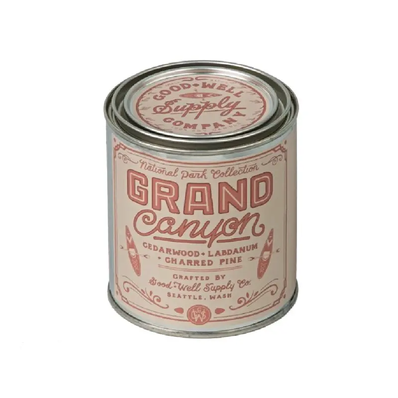Good & Well Supply Co. Grand Canyon Scented Candle – Half-Pint Jar 1