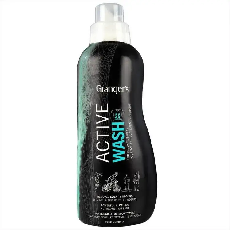 Grangers Active Wash Detergent – Technical Fabric Cleaner For Outdoor Gear (750Ml) 1