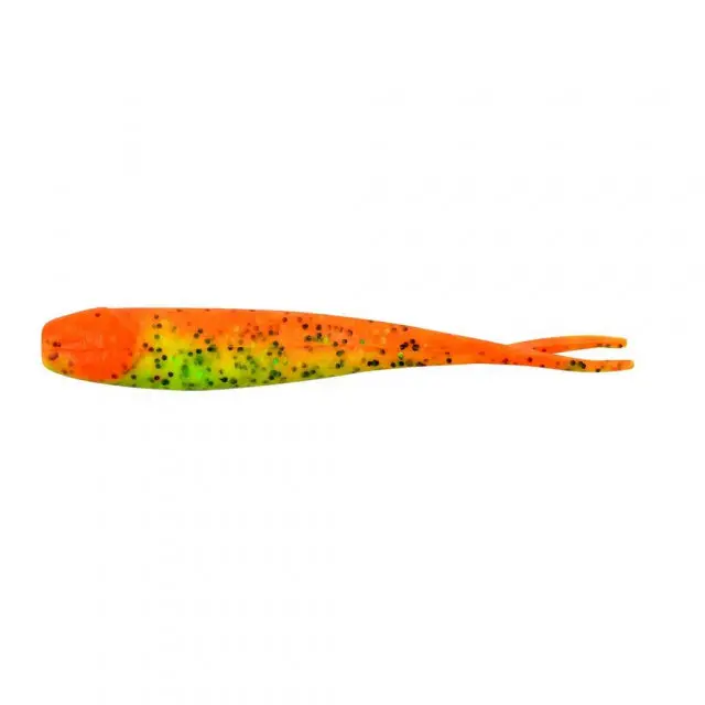 Gulp! Minnow Scented Soft Bait – 4-Inch (10 Cm), Fire Tiger Pattern 1