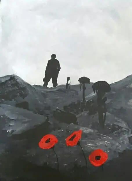 Hand-Painted Original Artwork: 'Longdon' (No. 140) 1