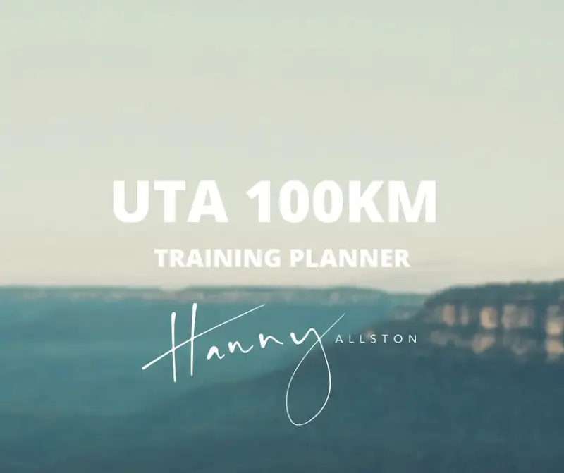 Hanny Allston’S Ultra Trail Australia 100Km Endurance Plan 1