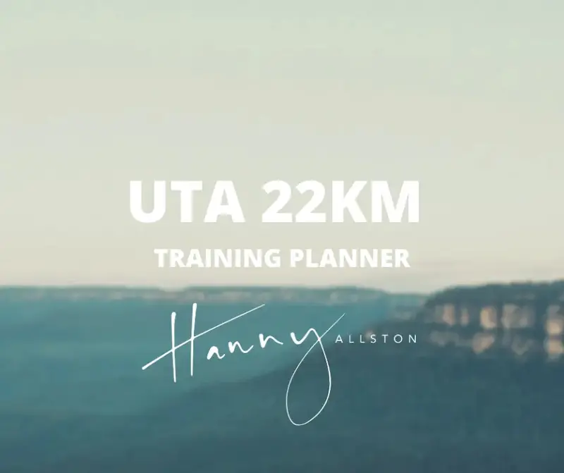 Hanny Allston’S Ultra Trail Australia 22Km Race Prep 1