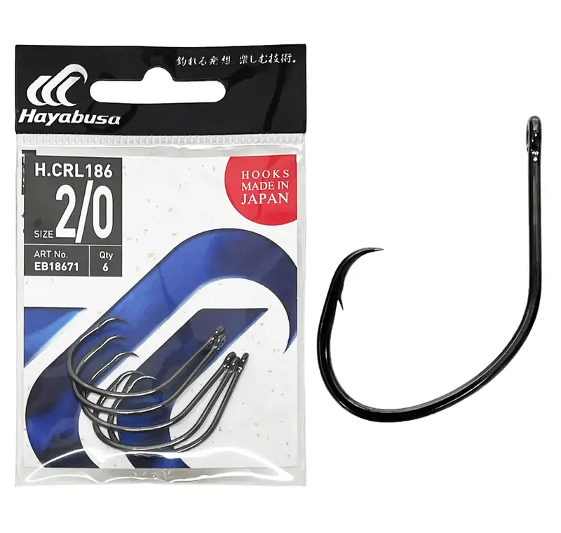Hayabusa H.Crl186 Light-Duty Circle Hooks 1