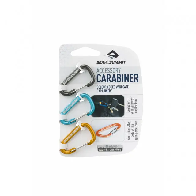 Heavy-Duty Carabiner Set – 3-Pack Assortment 1