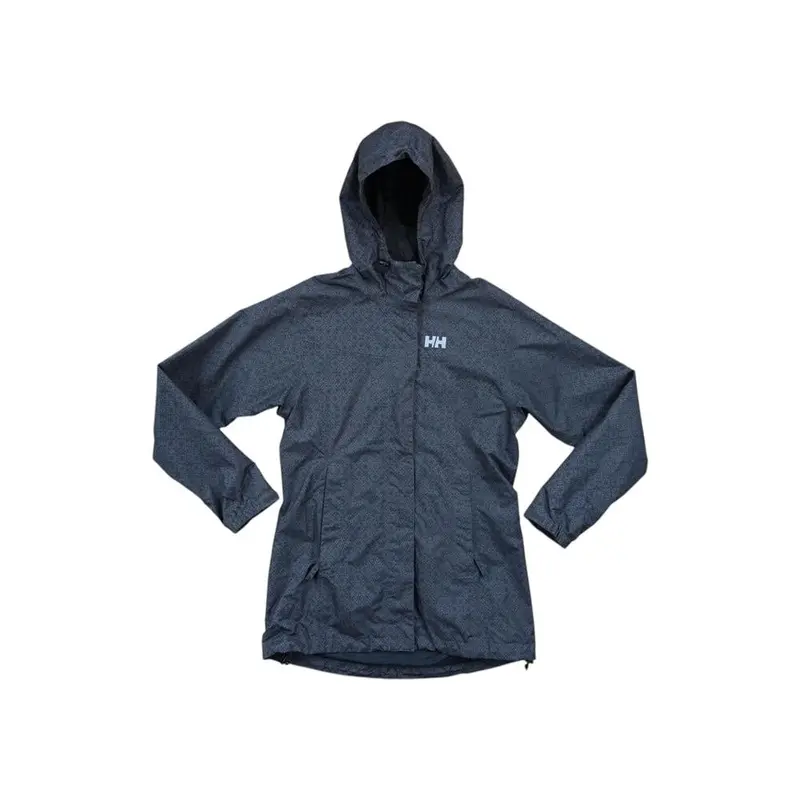Helly Hansen Women’S Seven J Rain Shell Jacket – Heather Grey (Size Xs, Used) 1