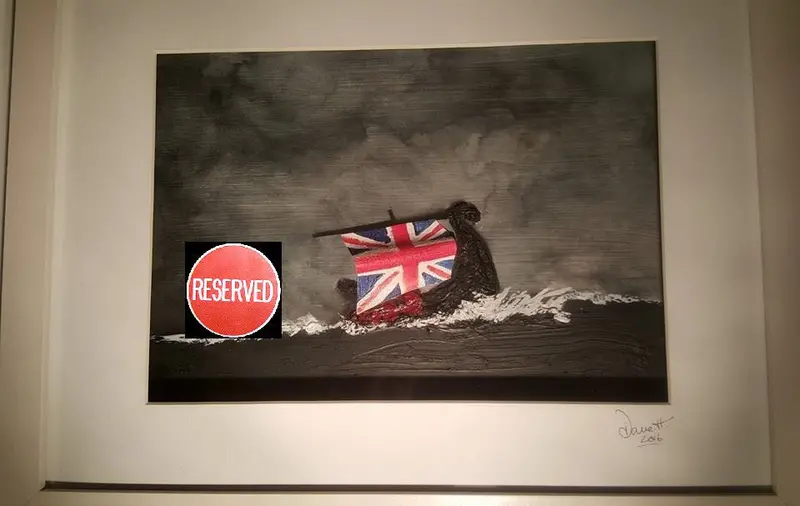 Heritage-Inspired Original Painting: 'Stormy Heritage' 1