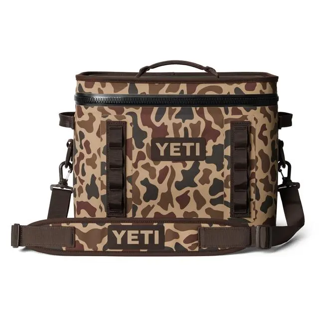 Hopper Flip 18-Quart Soft Cooler In Wetlands Camo Pattern 1