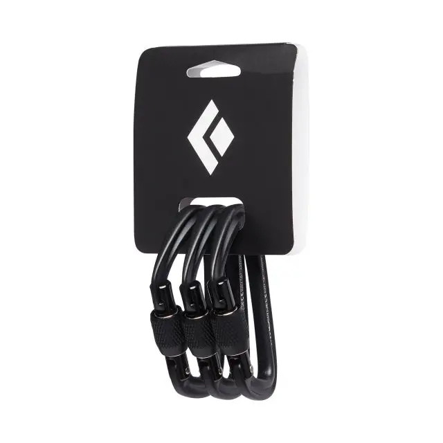 Hotforge Screwgate Carabiner Set – 3-Piece Professional Bundle 1