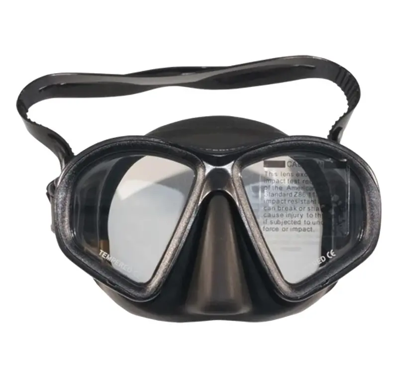 Hyperion Mako Low-Profile Dive Mask – Matte Black 1