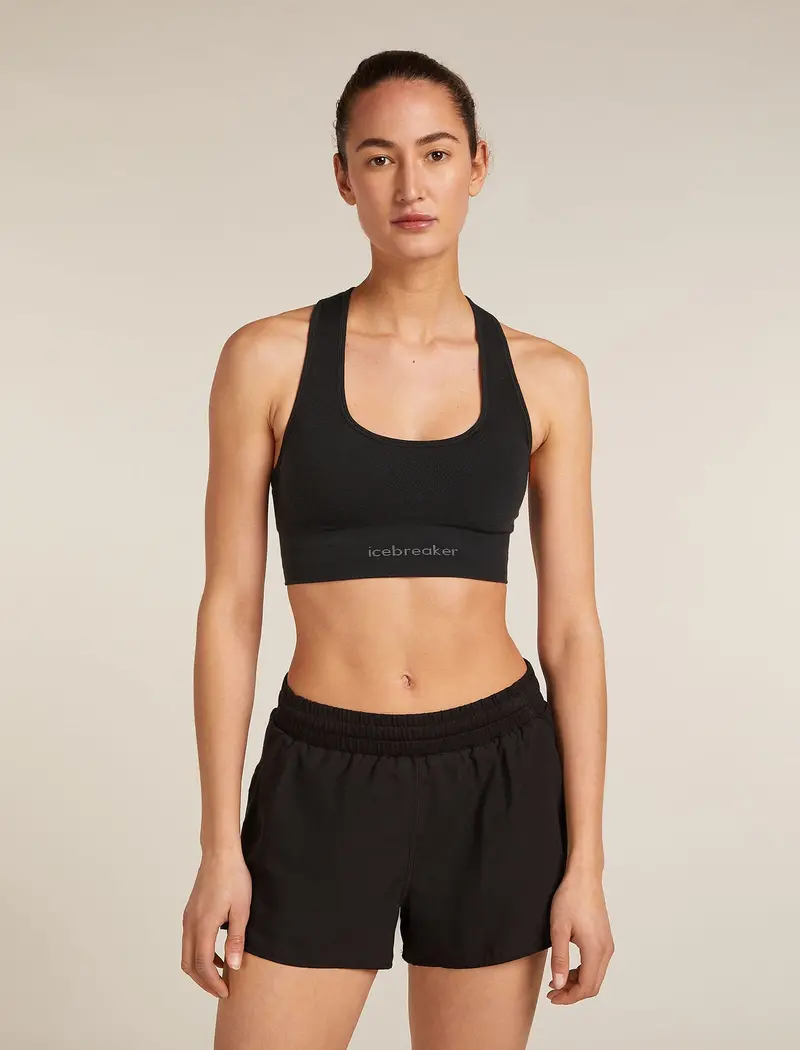 Icebreaker Merino Blend 260 Zoneknit Seamless Sports Bra For Women 1