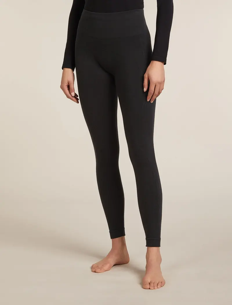 Icebreaker Women'S Zoneknit Seamless 25" Leggings – 260G/M² Merino Blend 1