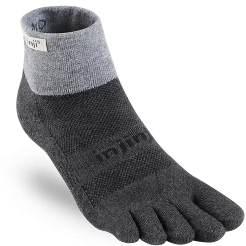 Injinji Trail 2.0 Midweight Mini-Crew Toe Socks – Unisex Fit 1