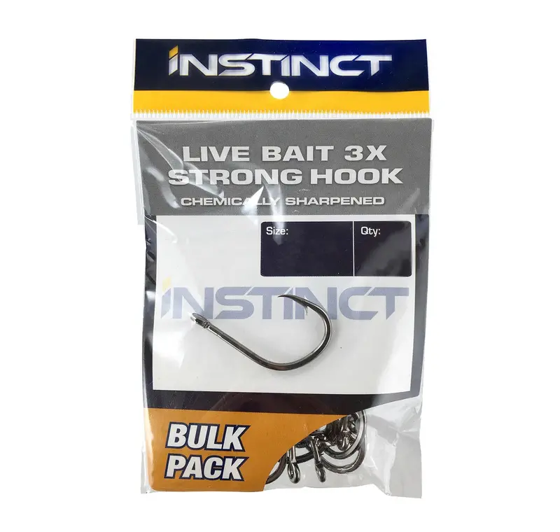 Instinct Heavy-Duty Reef Hook – Size 6/0 (Pack Of 100) 1