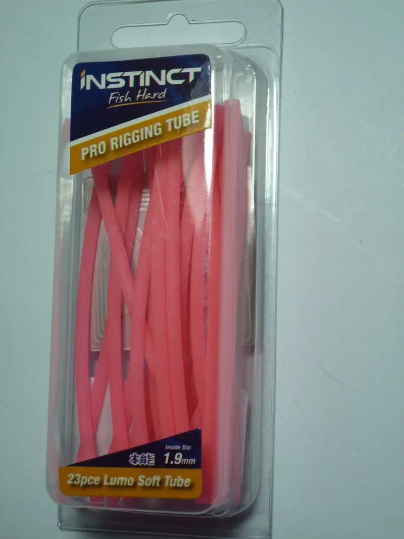 Instinct Pro Rigging Tube Set – 1.9Mm Pink, 23-Piece Assortment 1