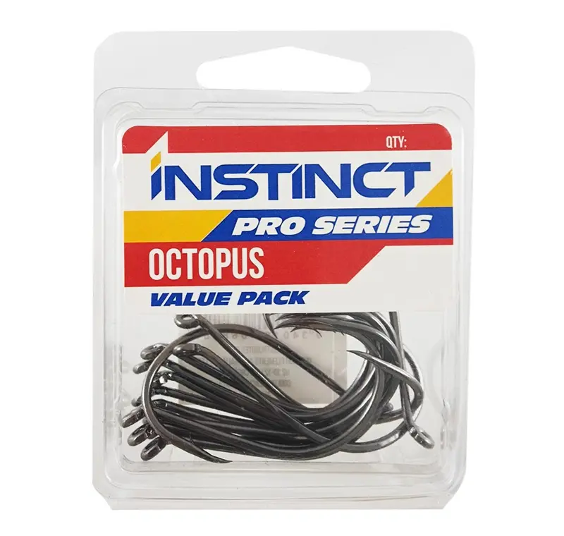 Instinct Pro Series Octopus Hook Value Pack – Bulk Assortment 1