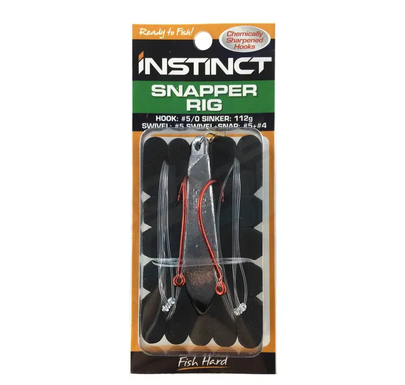 Instinct Snapper Rig – Heavy-Duty Size 5/0 Configuration 1