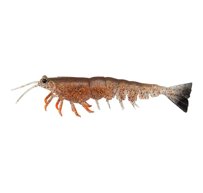 Irukandji Megaprawn 3-Inch Soft Plastic Prawn Bait – Realistic Action 1